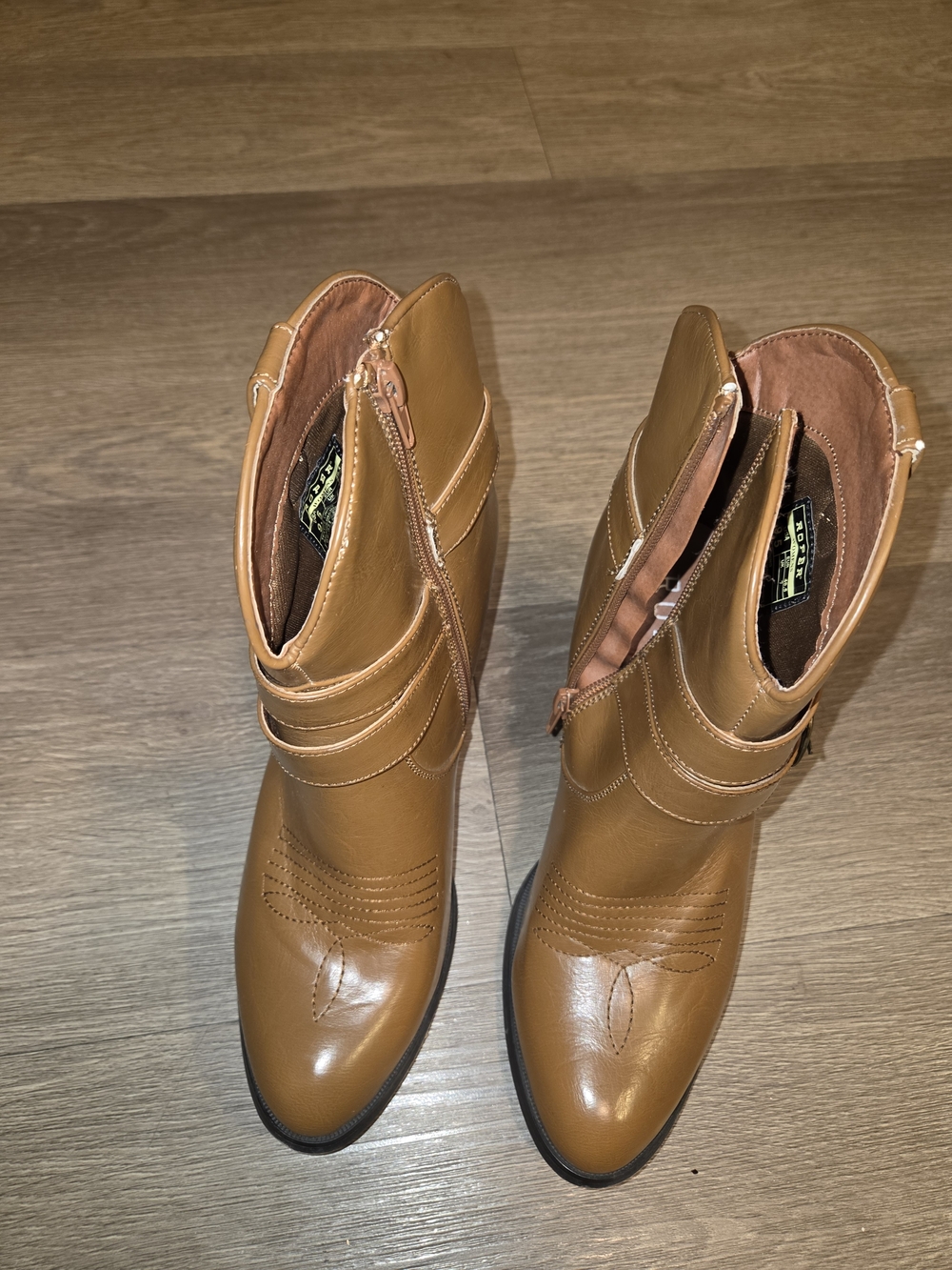 Roper Maybelle Belted Short Western Booties